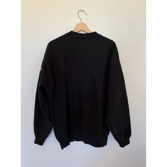 Fruit Of The Loom Crewneck Sweatshirt Mens L Vintage 1994 Black Eagles Band - Picture 5 of 5